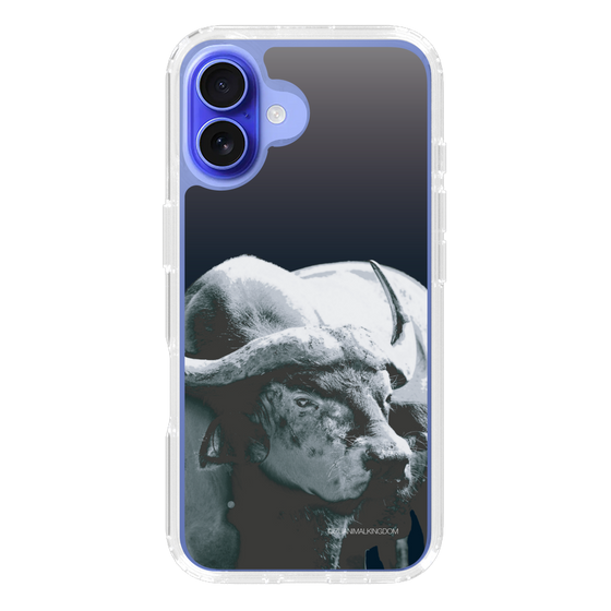 Slim Protection Case［ The Izu Animal Kingdom - Buffalo Monochrome ］