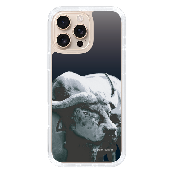 Slim Protection Case［ The Izu Animal Kingdom - Buffalo Monochrome ］