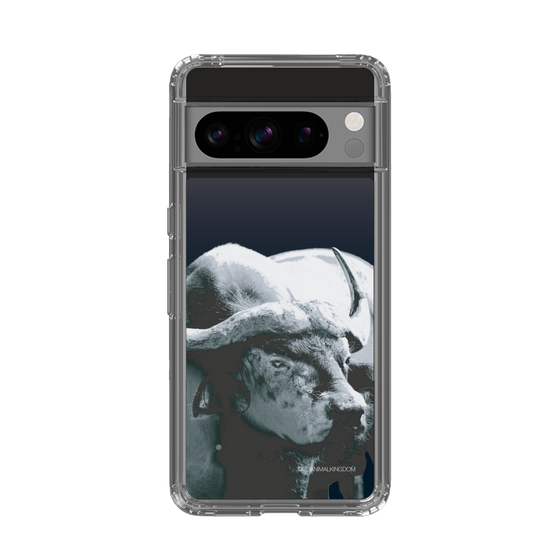 Slim Protection Case［ The Izu Animal Kingdom - Buffalo Monochrome ］