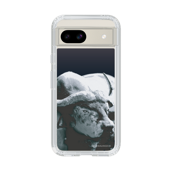 Slim Protection Case［ The Izu Animal Kingdom - Buffalo Monochrome ］