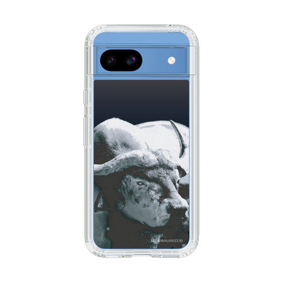 Slim Protection Case［ The Izu Animal Kingdom - Buffalo Monochrome ］