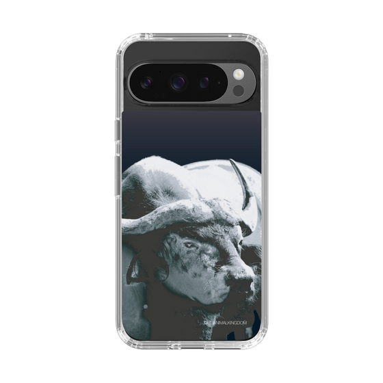 Slim Protection Case［ The Izu Animal Kingdom - Buffalo Monochrome ］