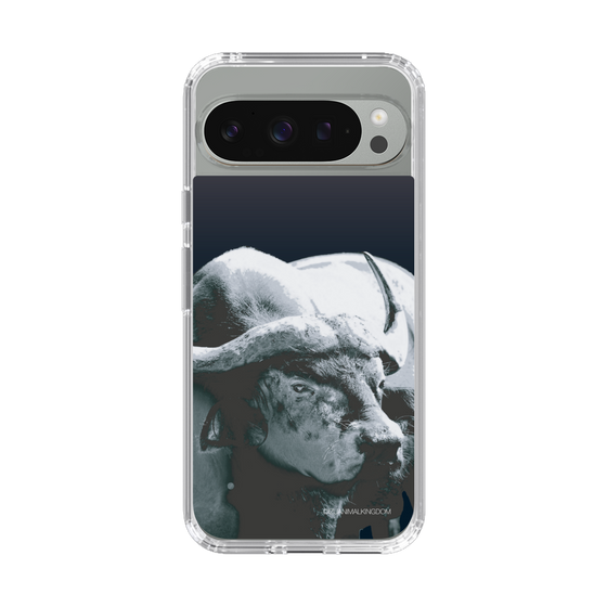 Slim Protection Case［ The Izu Animal Kingdom - Buffalo Monochrome ］