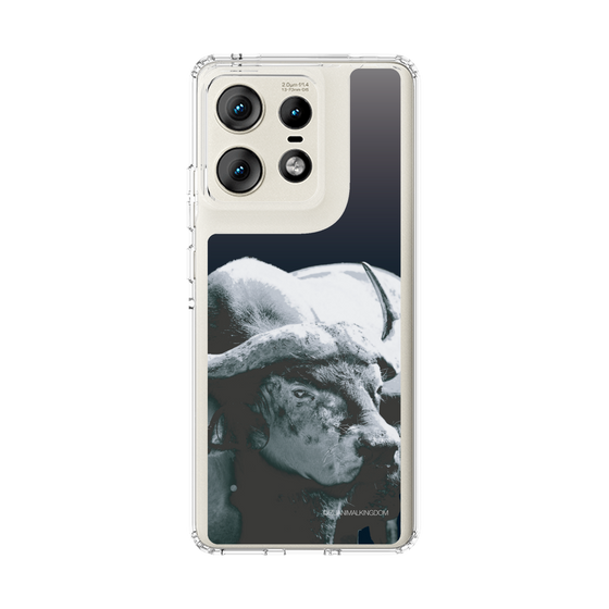 Slim Protection Case［ The Izu Animal Kingdom - Buffalo Monochrome ］