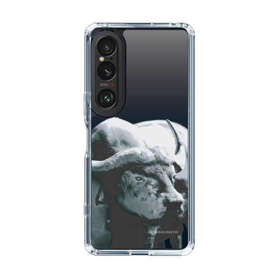 Slim Protection Case［ The Izu Animal Kingdom - Buffalo Monochrome ］