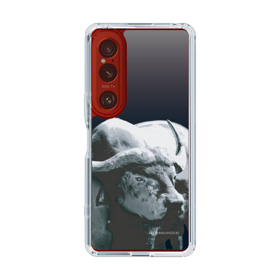 Slim Protection Case［ The Izu Animal Kingdom - Buffalo Monochrome ］