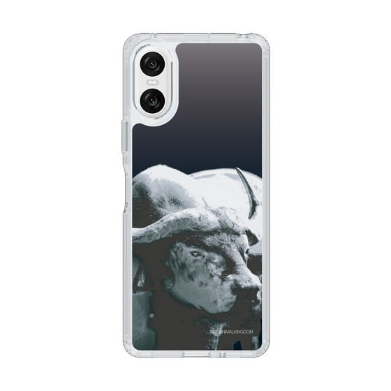 Slim Protection Case［ The Izu Animal Kingdom - Buffalo Monochrome ］