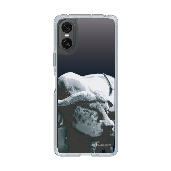 Slim Protection Case［ The Izu Animal Kingdom - Buffalo Monochrome ］