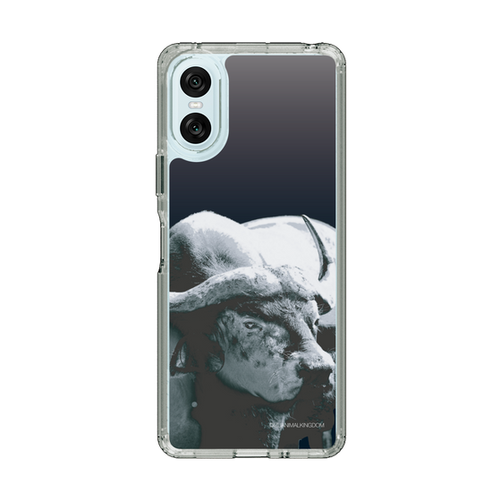 Slim Protection Case［ The Izu Animal Kingdom - Buffalo Monochrome ］