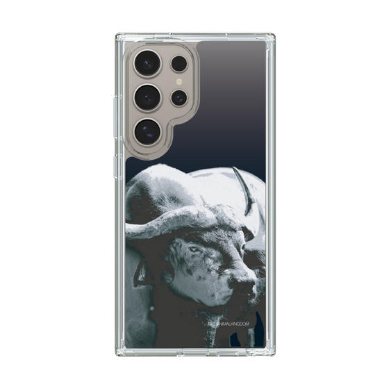 Slim Protection Case［ The Izu Animal Kingdom - Buffalo Monochrome ］