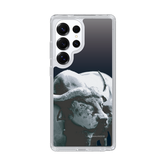 Slim Protection Case［ The Izu Animal Kingdom - Buffalo Monochrome ］