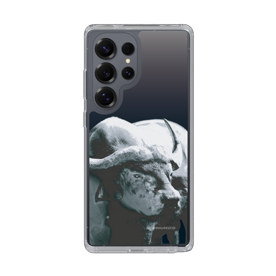 Slim Protection Case［ The Izu Animal Kingdom - Buffalo Monochrome ］