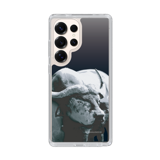Slim Protection Case［ The Izu Animal Kingdom - Buffalo Monochrome ］
