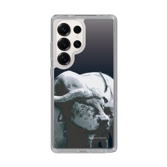 Slim Protection Case［ The Izu Animal Kingdom - Buffalo Monochrome ］