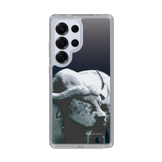 Slim Protection Case［ The Izu Animal Kingdom - Buffalo Monochrome ］