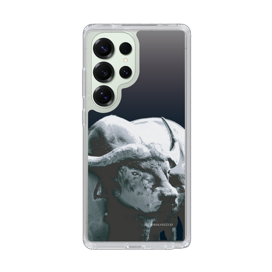Slim Protection Case［ The Izu Animal Kingdom - Buffalo Monochrome ］