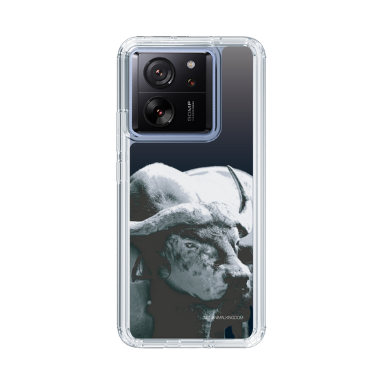 Slim Protection Case［ The Izu Animal Kingdom - Buffalo Monochrome ］