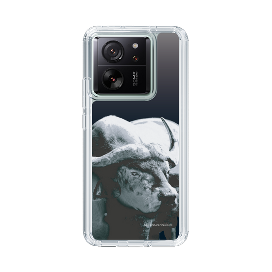 Slim Protection Case［ The Izu Animal Kingdom - Buffalo Monochrome ］