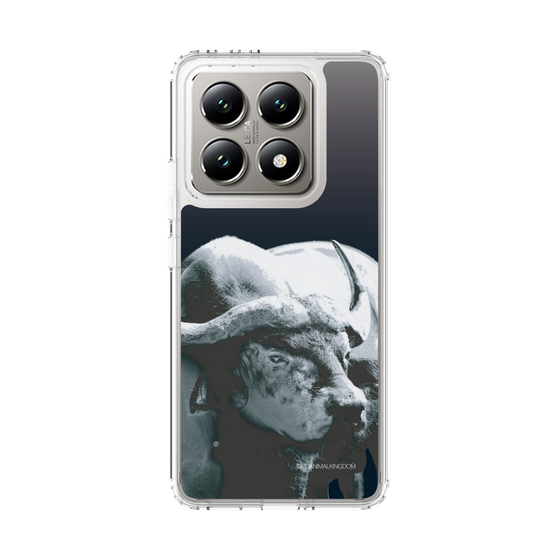 Slim Protection Case［ The Izu Animal Kingdom - Buffalo Monochrome ］