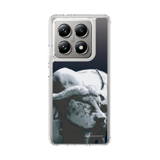 Slim Protection Case［ The Izu Animal Kingdom - Buffalo Monochrome ］