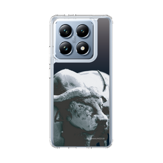Slim Protection Case［ The Izu Animal Kingdom - Buffalo Monochrome ］