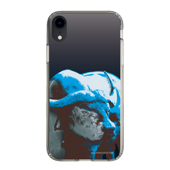 Slim Protection Case［ The Izu Animal Kingdom - Buffalo Monochrome ］