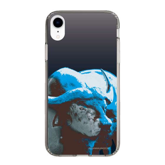 Slim Protection Case［ The Izu Animal Kingdom - Buffalo Monochrome ］