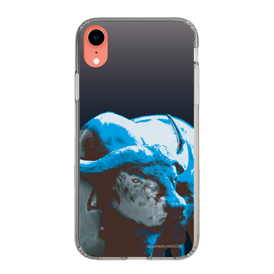 Slim Protection Case［ The Izu Animal Kingdom - Buffalo Monochrome ］