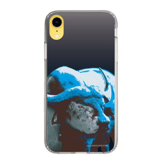 Slim Protection Case［ The Izu Animal Kingdom - Buffalo Monochrome ］