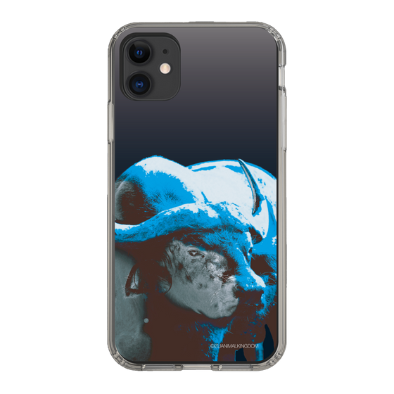 Slim Protection Case［ The Izu Animal Kingdom - Buffalo Monochrome ］