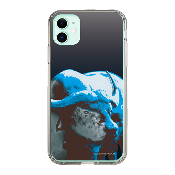 Slim Protection Case［ The Izu Animal Kingdom - Buffalo Monochrome ］