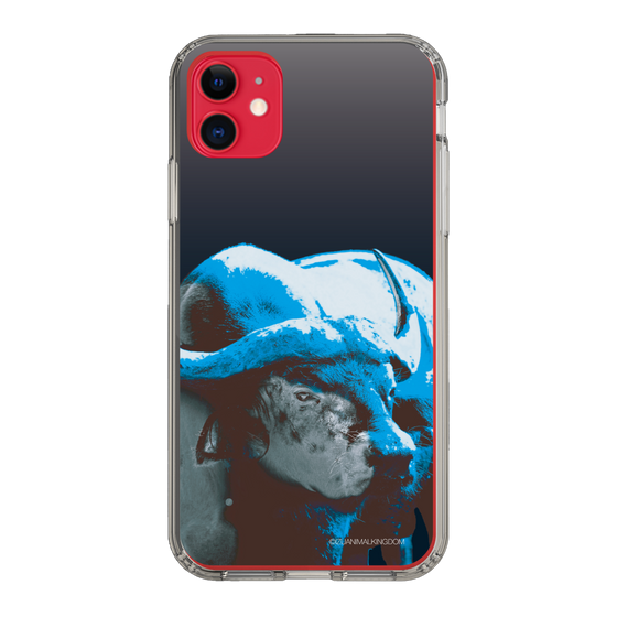 Slim Protection Case［ The Izu Animal Kingdom - Buffalo Monochrome ］