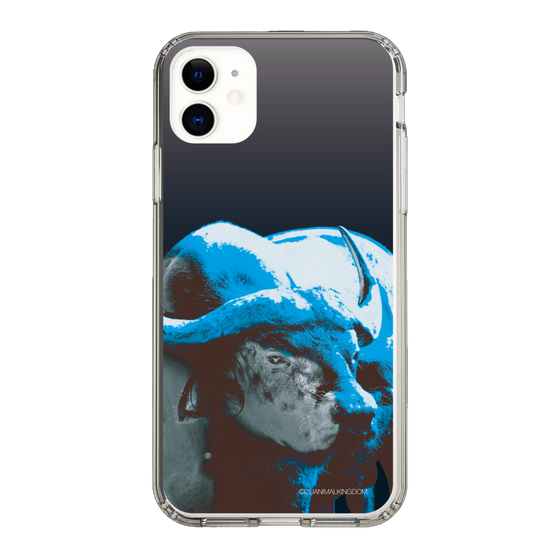 Slim Protection Case［ The Izu Animal Kingdom - Buffalo Monochrome ］