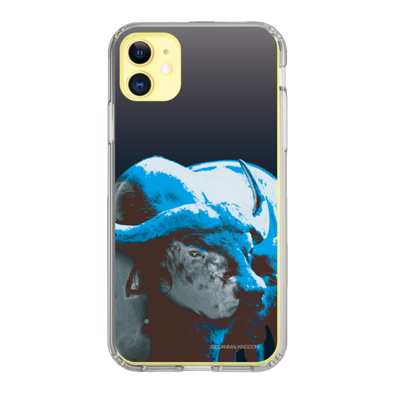 Slim Protection Case［ The Izu Animal Kingdom - Buffalo Monochrome ］