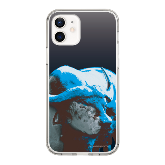 Slim Protection Case［ The Izu Animal Kingdom - Buffalo Monochrome ］