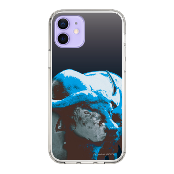Slim Protection Case［ The Izu Animal Kingdom - Buffalo Monochrome ］