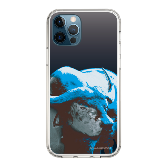 Slim Protection Case［ The Izu Animal Kingdom - Buffalo Monochrome ］