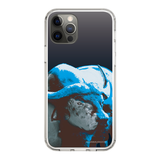 Slim Protection Case［ The Izu Animal Kingdom - Buffalo Monochrome ］