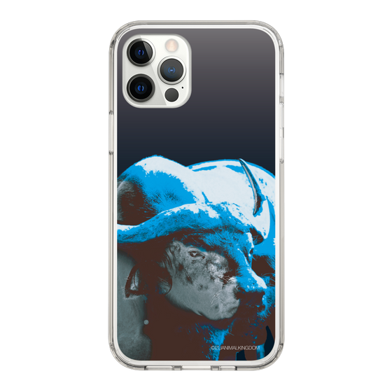 Slim Protection Case［ The Izu Animal Kingdom - Buffalo Monochrome ］