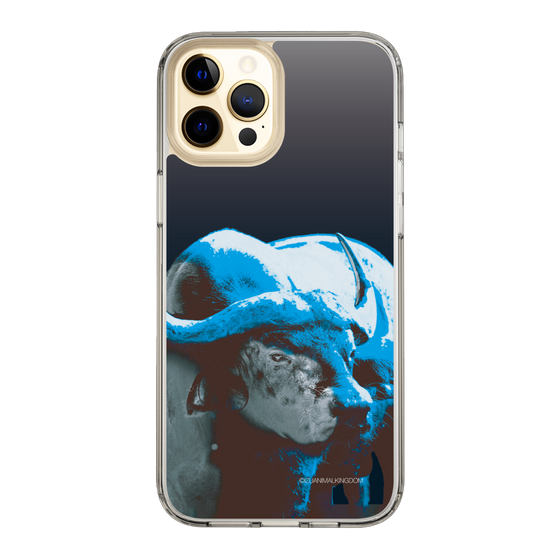 Slim Protection Case［ The Izu Animal Kingdom - Buffalo Monochrome ］