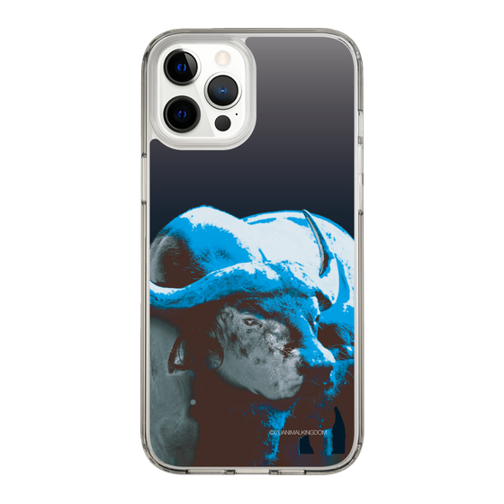 Slim Protection Case［ The Izu Animal Kingdom - Buffalo Monochrome ］