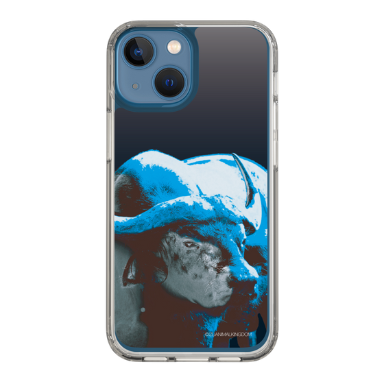 Slim Protection Case［ The Izu Animal Kingdom - Buffalo Monochrome ］