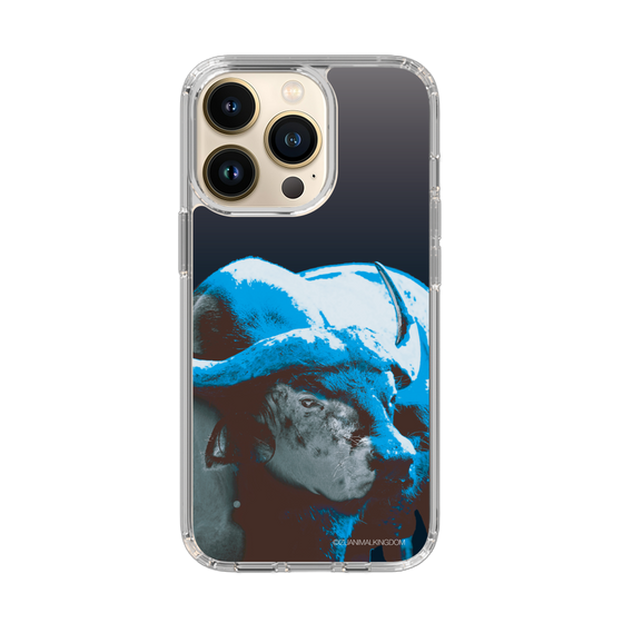 Slim Protection Case［ The Izu Animal Kingdom - Buffalo Monochrome ］
