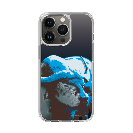 Slim Protection Case［ The Izu Animal Kingdom - Buffalo Monochrome ］