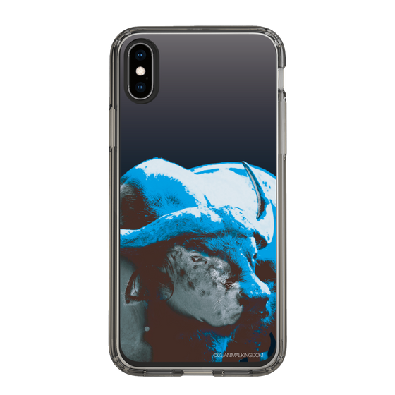 Slim Protection Case［ The Izu Animal Kingdom - Buffalo Monochrome ］