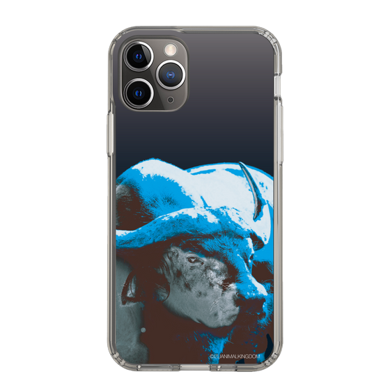 Slim Protection Case［ The Izu Animal Kingdom - Buffalo Monochrome ］