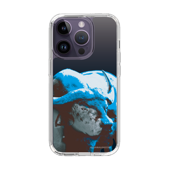 Slim Protection Case［ The Izu Animal Kingdom - Buffalo Monochrome ］