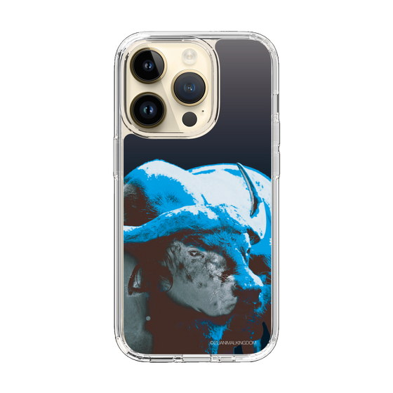 Slim Protection Case［ The Izu Animal Kingdom - Buffalo Monochrome ］