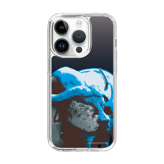 Slim Protection Case［ The Izu Animal Kingdom - Buffalo Monochrome ］