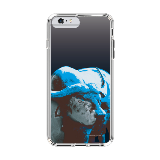 Slim Protection Case［ The Izu Animal Kingdom - Buffalo Monochrome ］